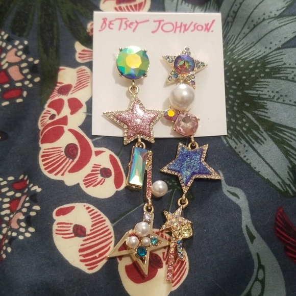 Betsey Johnson Jewelry - Betsey Johnson earrings